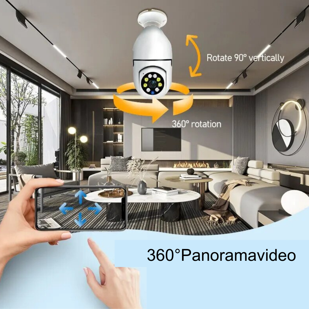 SmartGuard - Glühbirne Überwachungskamera